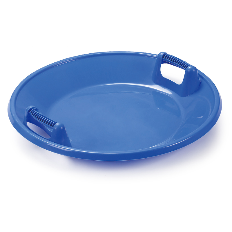 Blue Snow Board Plastic Ski Disc With Handle