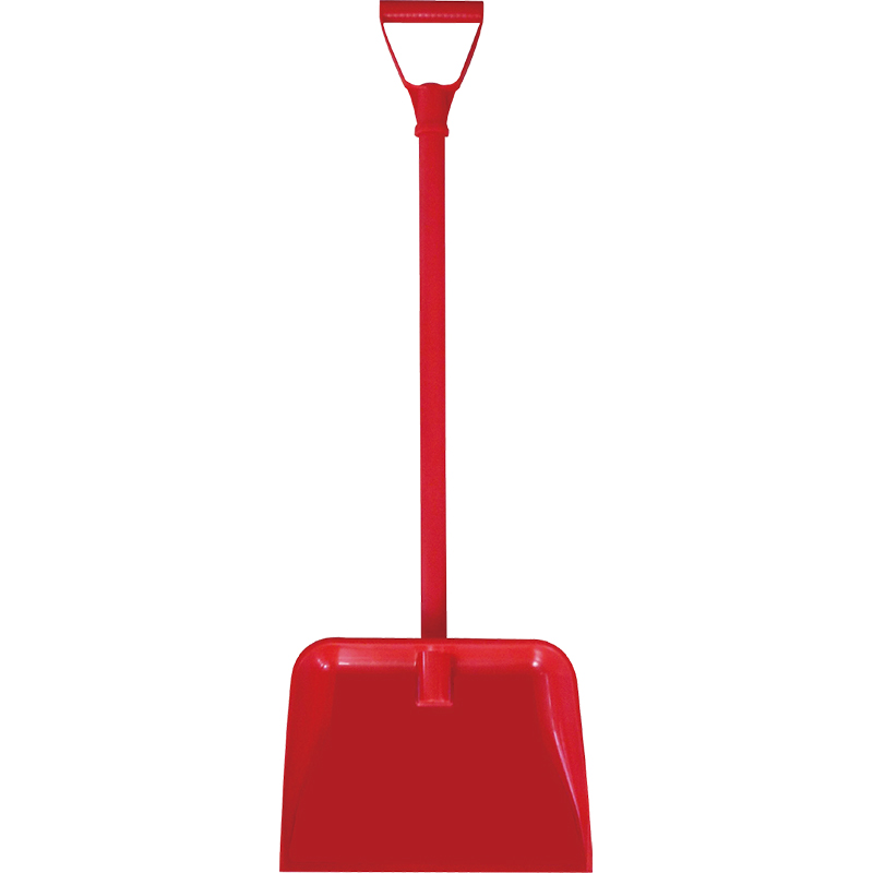 Snow Removal Equipment Red Plastic Snow Shovel