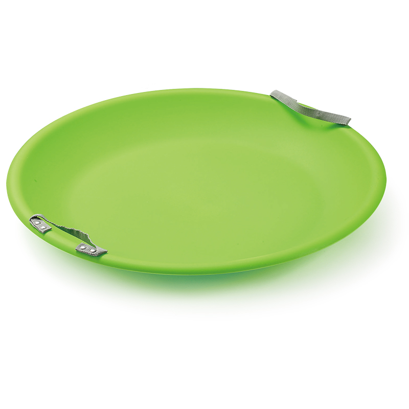 High Quality Green Plastic Ski Disc With Handle
