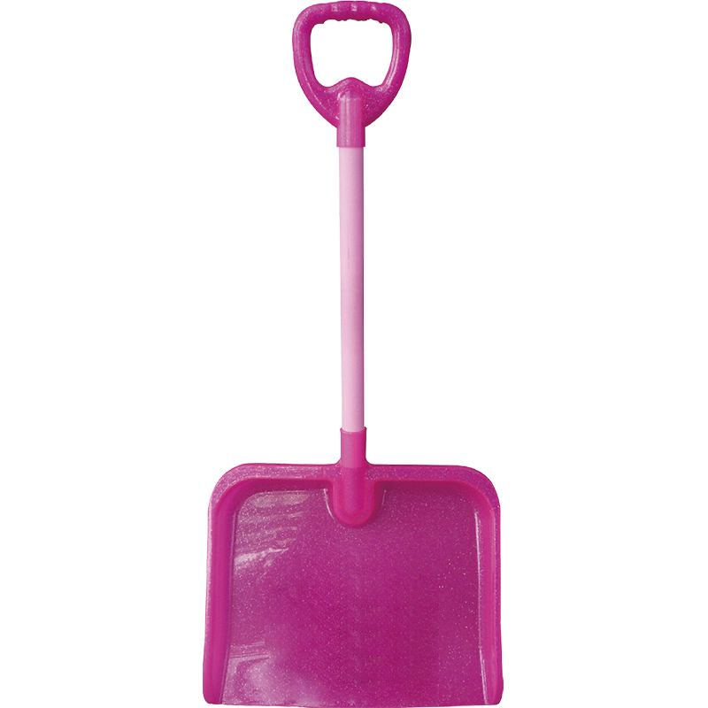 Snow Removal Equipment Pink Plastic Snow Shovel